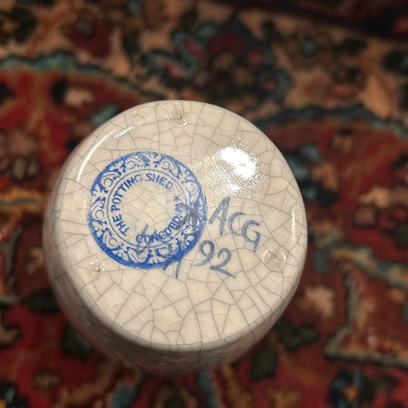 Dedham Rabbit Vase - Picture 2 of 2